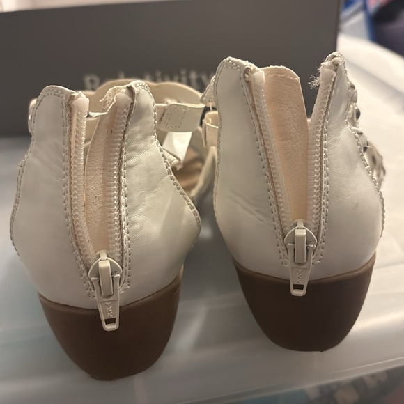 Relativity White Sandals - Picture 9 of 11